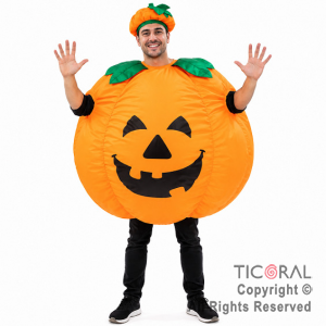 DISFRAZ INFLABLE CALABAZA ADULTO